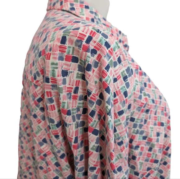 Foxcroft Cole Roll Sleeve Button-Up Shirt... Size 20W - Picture 5 of 9